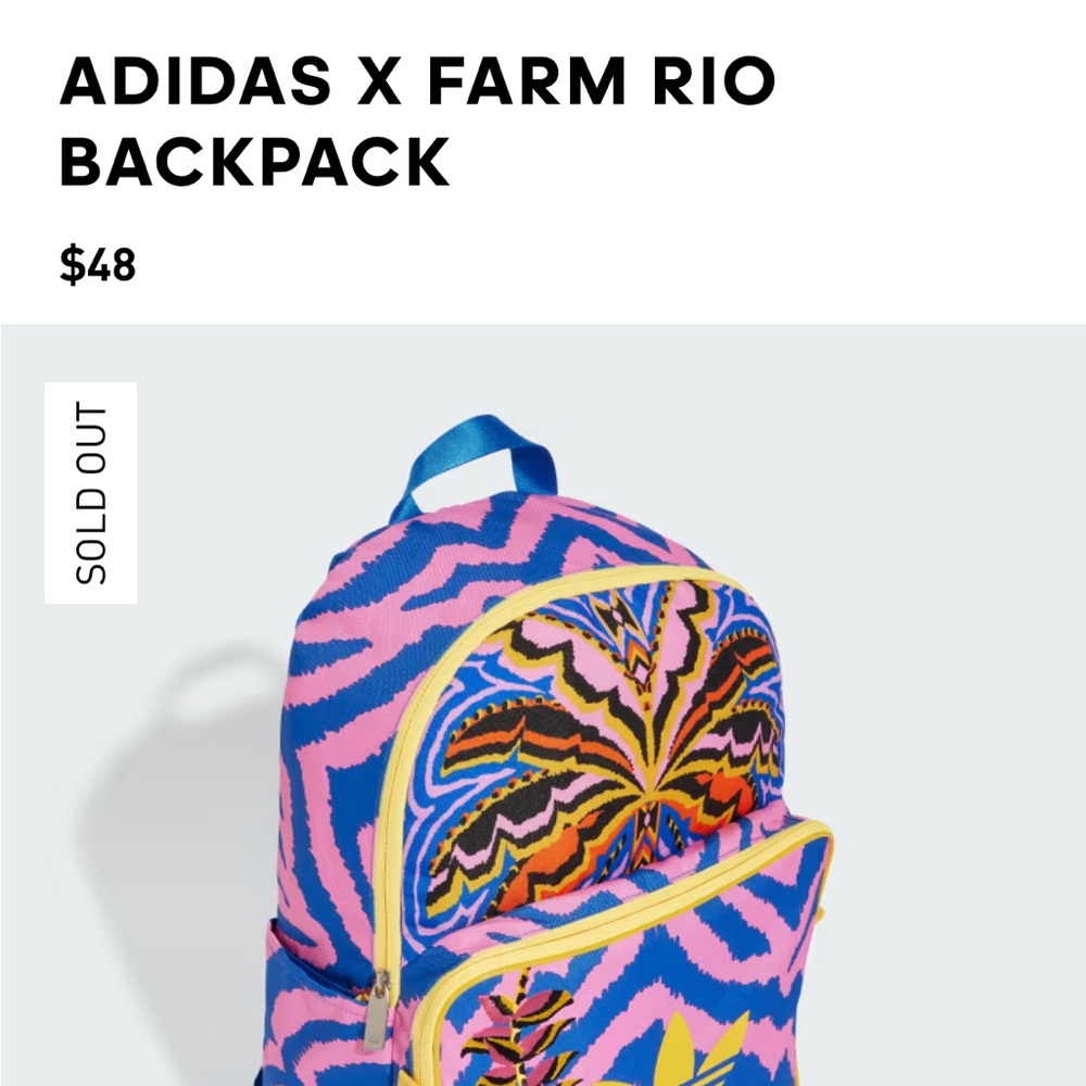ADIDAS X FARM RIO BACKPACK - Picture 5 of 5
